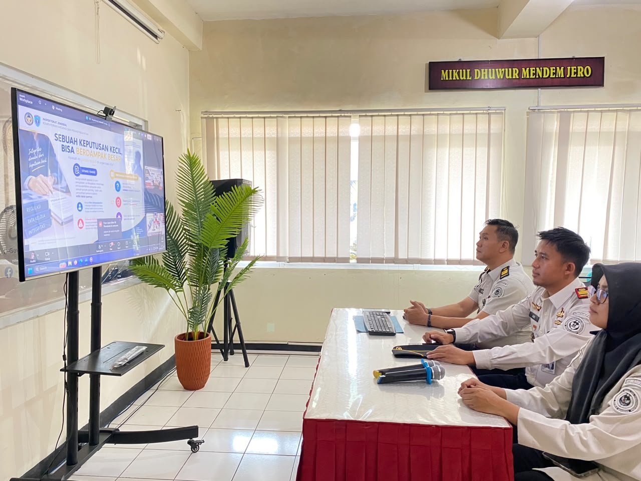 Bapas Magelang Ikuti Sosialisasi "SI PATUH IMIPAS" yang Digelar Inspektorat Jenderal Kemenimipas
